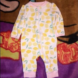 Baby Girl Lemon Sleeper